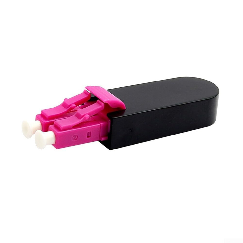 Lc/Upc Loopback Adapter For Fiber Optic Equipment Testing Om4 50/125 Compatible With Standard Fiber Systems 9199774949118