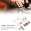 Leather Tools Set – Wax, Thread, Needle, Sanding Stick, Stainless Steel 3