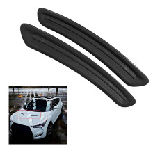 1 Paar Auto Fronthaube Motorhaube Garnitur LüFtungsschlitze Luftauslass Abdeckung Trim für Veloster 2011-2017 863502V000 863602V000