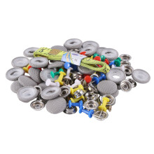 30Pcs Car Ceiling Cloth Fixing Screw Car Roof Fixed Buckle Snap Rivets Retainer Automotive Headliner Repair Button Gray