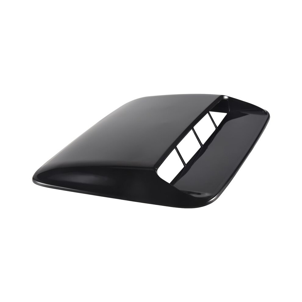 Car Universal Bright Hood Vent Air Outlet Cover For Hood Scoop Air Flow Intake Vent Cover Black 6132320246944