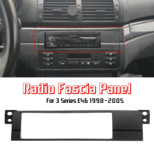 1 Din Auto Stereo Radio Fascia Facia Paneel Plattena Dapter für 3 Series E46 1999-2006