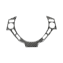 For GTR R35 2009-2015 Carbon Fiber Steering Wheel Button Cover Trim Decoration Frame Interior Accessories