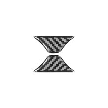 Real Carbon Fiber for CX9 CX-9 2016-2022 Center Console Cup Holder Cover Trim Interior Accessories