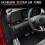 Bil Central Control Trim Panel Ram för   2024+ Multi-Function Carbon Trim Panel Carbon Fiber Mönster 2