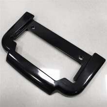 Schwarze Kennzeichenhalterung Hinten für Tri Glide Ultra Classic Ab 2011