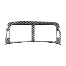 Carbon Fiber for C Class W203 2005-2007 Center Console AC Air Vent Cover Trim Interior Accessories