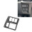 Car Multifunctional Button Trim Frame for  STEPWGN RP8 Interior Accessories RHD Carbon Fiber Pattern 3