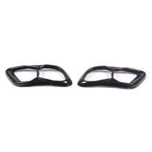 For X5 G05 X6 G06 X7 G07 2019-2022 (M60) Car Tail Muffler Exhaust Pipe Output Cover Trim Accessories - Black