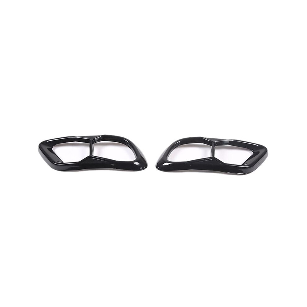 For X5 G05 X6 G06 X7 G07 2019-2022 (M60) Car Tail Muffler Exhaust Pipe Output Cover Trim Accessories - Black 6033640590697