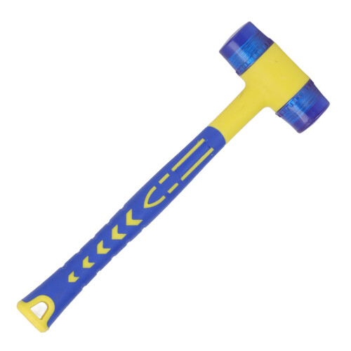Replaceable Rubber Hammer with Ergonomic Handle, 270mm, 374g 2