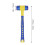 Replaceable Rubber Hammer with Ergonomic Handle, 270mm, 374g 8
