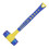 Replaceable Rubber Hammer with Ergonomic Handle, 270mm, 374g 7