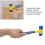 Replaceable Rubber Hammer with Ergonomic Handle, 270mm, 374g 10
