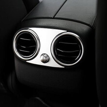 Auto Armlehne Hintere Luft Auslass Abdeckung EntlüFtungs Aufkleber für   GLC C Klasse W205 W253 C200 GLC260