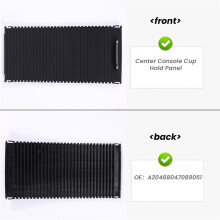 Auto Mittel Konsolen Abdeckung Schieben Rollo GeträNke Halter für C Klasse W204 S204 E Klasse W212 A20468047089051