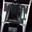 FöR  Veloz 2022+ Carbon Fiber Car Gear Shift Panel Cover Trim Frame 2