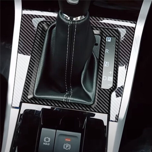 FöR  Veloz 2022+ Carbon Fiber Car Gear Shift Panel Cover Trim Frame 1