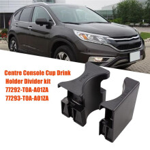 Front Centre Console Cup Holder Divider Kit 77292-T0A-A01ZA for CR-V CRV 2015-2016 77293-T0A-A01ZA Drink Holder