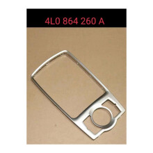 4L0864260 Chromrahmenverkleidung der Vorderkonsole für  Q7 2007-2015, Dekorative Abdeckung der Schalttafel 4L0864260A