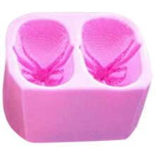 Baby Bootie Silikonowe KremóWki Formy Dzianiny DziecięCe Buty Ciasto Dekorowanie NarzęDzia DIY Formy ŚWieca MydłO Gliny Formy