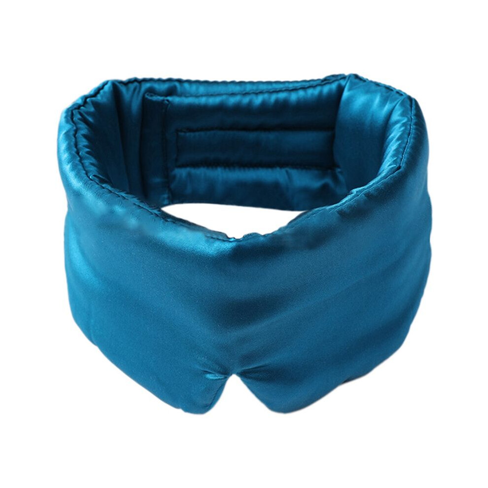 Semoic Unisex Overnight Sleeping Eye Mask, Blackout Silk