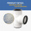 Slangadapterbyte för  &  Pool Split Hose Tee T-Joint Union med 3 L Rings Connector, Connector 6