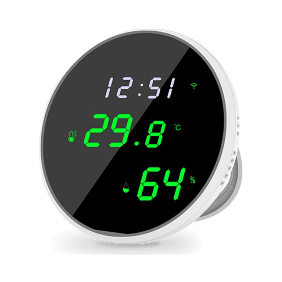 WiFi Room Thermometer Indoor Hygrometer:  Temperature Humidity Monitor with LED Backlit Display