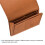 Bedside Organizer, Bed Bedside Organizer Hanging 5 Pocket Soft  Bed Pockets Bedside Storage Organizer Brown 2