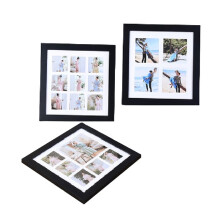 Collage-Rahmen, Vier, Sechs, Neun Gitter-Fotorahmen, DIY-Bilderrahmen Aus Massivholz, Wandbehang, Bilderrahmen, Heimdekoration, Geschenke