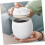Ceramic Cat Urn for Ashes with Secure Sealed Lid, Small Decorative Pet Memorial Keepsake 5