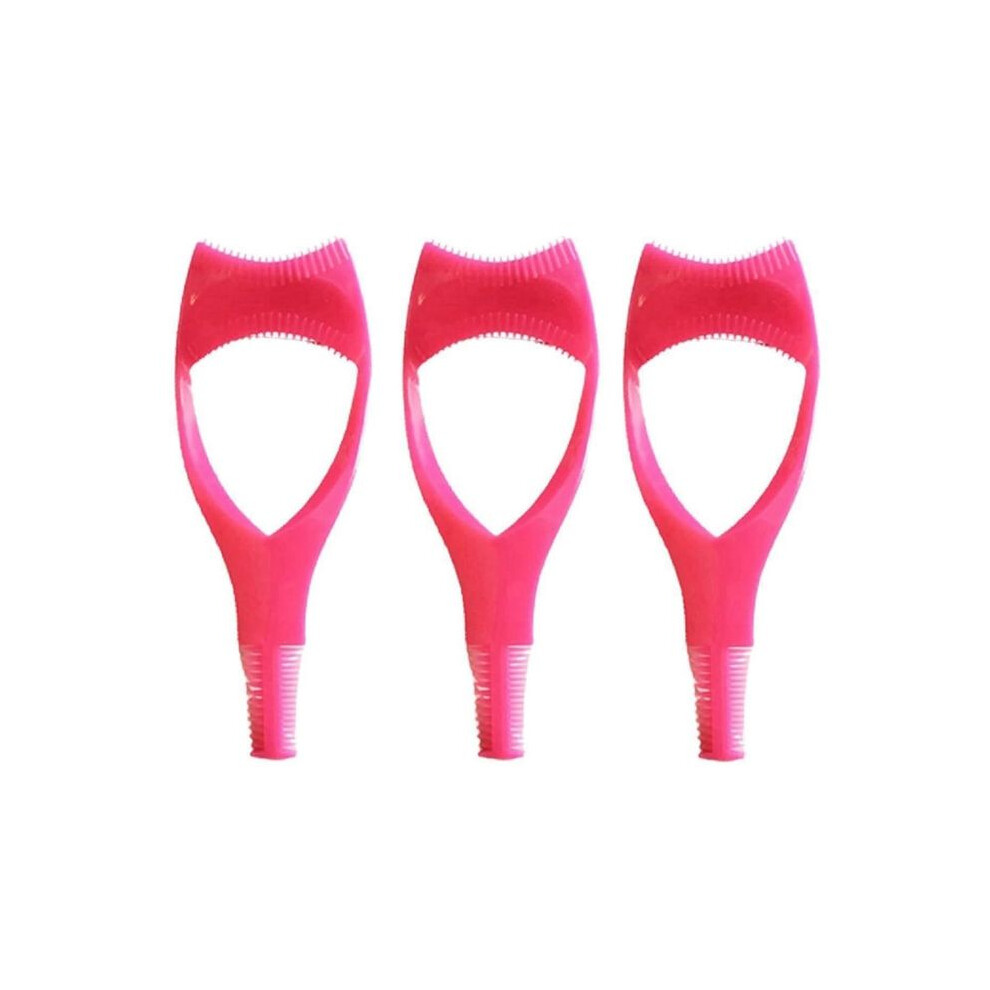Red Eyelashes Tools Mascara Shield Applicator ,Eyelash Tool Upper Lower Eye Lash Mascara Guard Applicator Rose