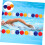 Buoy 4 Pack Plastic Pool Marker Underwater Spiral Buoy Training Aid Float Pool Accessories 5