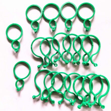 50PZ Clip per Piante Twist Clip per Piante da Giardino Clip di Supporto per Verdure Clip per Fiori di Vite di Pomodoro Serrature per Piante per Piante