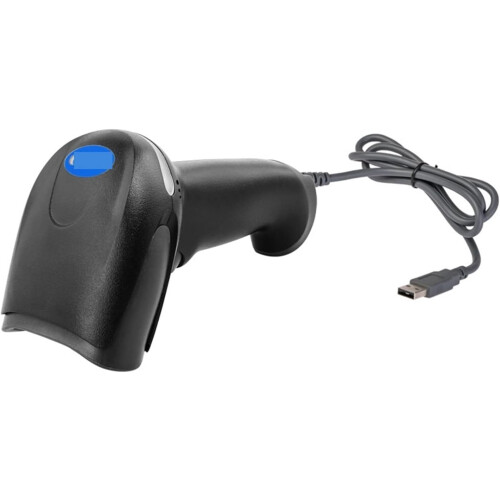 Bar Code Scanner Wired CCD 1D Barcode Reader USB Cable Compatible With Supermarket POS System Inventory 1