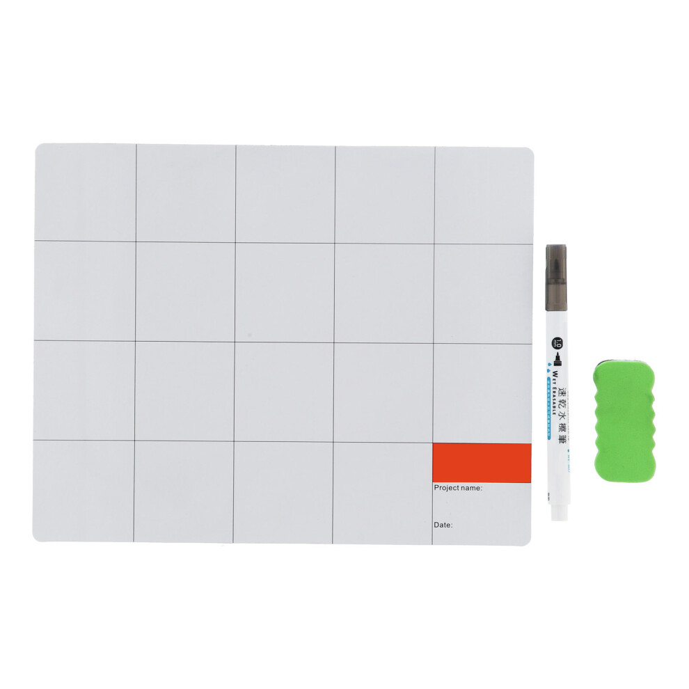 Magnetische Projektmatte, wiederbeschreibbare