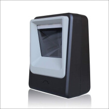 Barcode Scanner Desktop Auto Sense 2D Scanner, 1D/2D Barcode Reader, Ticketing QR Code Scanner, Black
