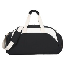 Gym Fitness Sports Bag Large Capacity Travel Bag 50x30x23 Cm Black