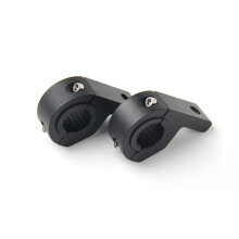 Adjustable Motorcycle Headlight Bracket 22mm32mm Universal Spotlight Mount Clamp for Forks