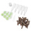 Hydroponic Pods Kit Kunststoff Torf Soilless Grow 3