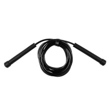 Skipping Fitness Jump Rope 10 Feet Length Black Cardio Jump Rope For Cardio Training