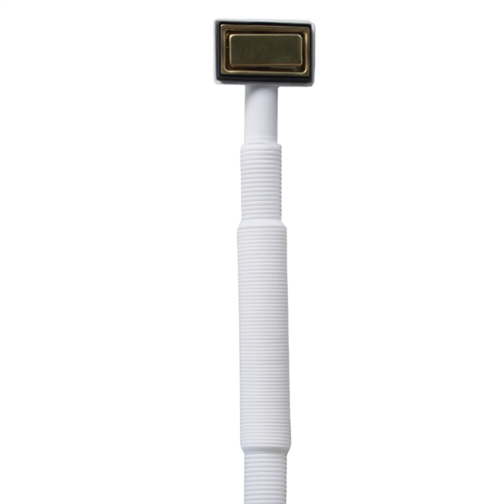 Sink Overflow Pipe Replacement Square Drain Flexible Extendable Drain Hose For Internal Sink Drains Home Bathroom 9199774952767
