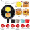 Silicone Mold - Unspecified - 6PCS - Heat Resistant - Dishwasher Safe - Multifunctional 3