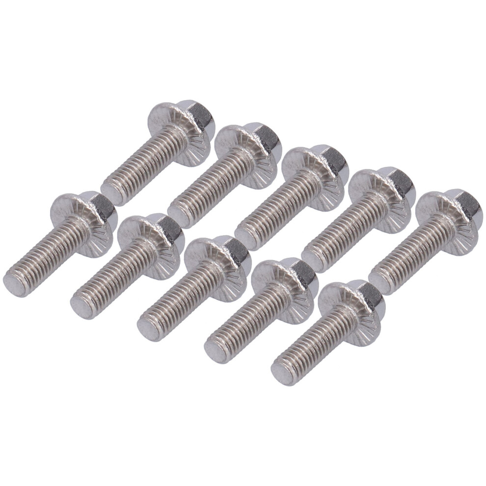 10 Stã¼Ck Flanschschrauben Mit Sechskantkopf, 7592057175150