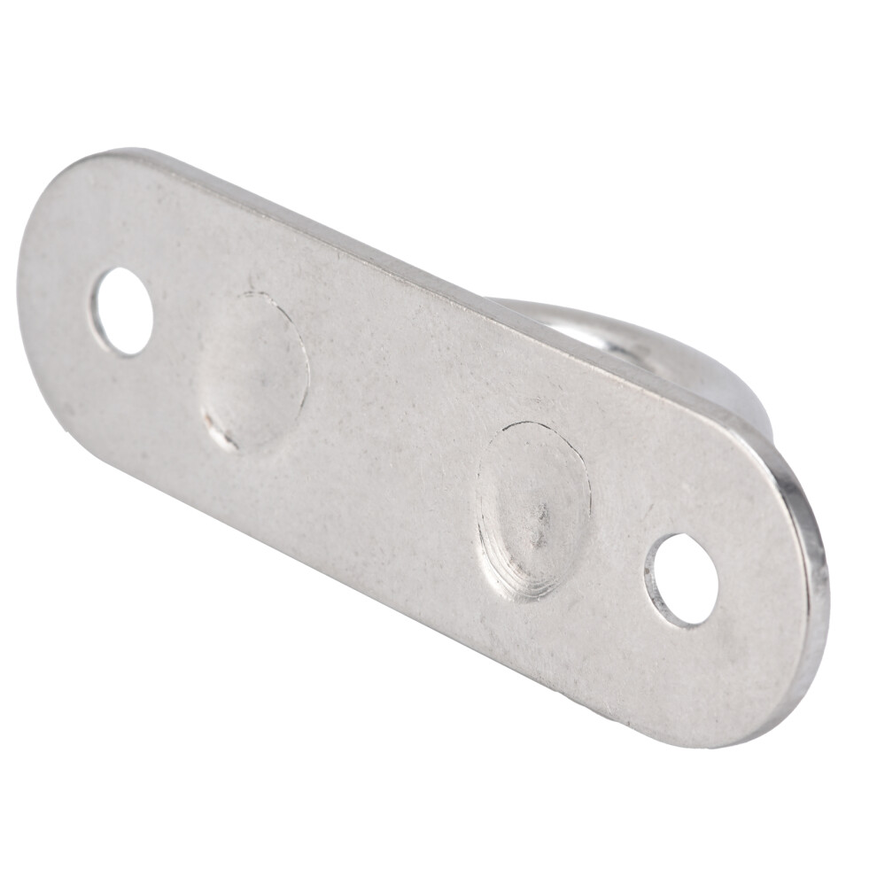 4Pcs Oval Haken Öse 304 Edelstahl 8mm Decke Pad