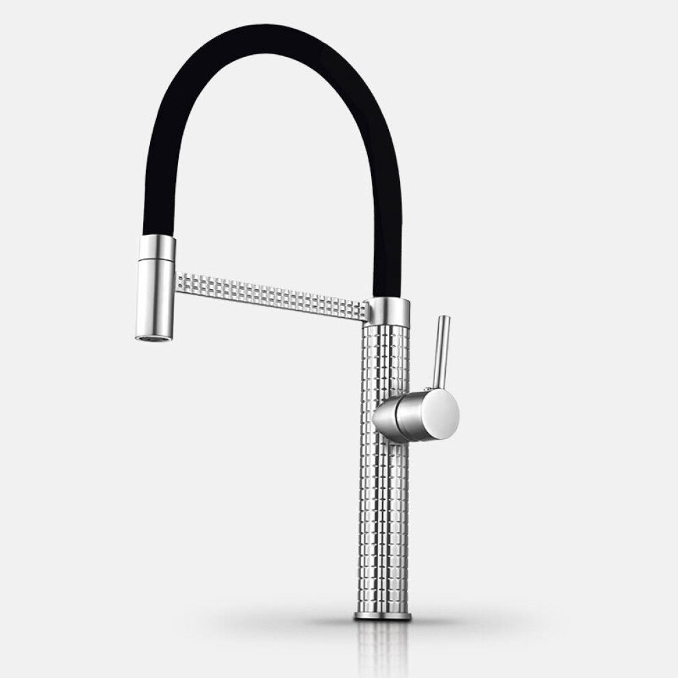Pullable Kitchen Faucet Hot And Cold Water Rotatable Telescopic 60Cm Inlet Pipe For Kitchen Sink 9189345532498
