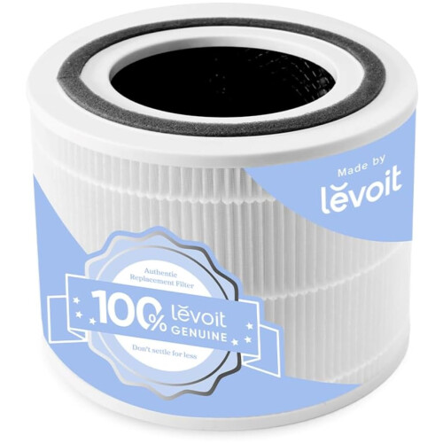 Levoit LEVOIT Core 300-RF Genuine Air Purifier Replacement Filter, 3-in-1