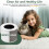 2 Pack Core Mini Replacement Filter Compatible with LEVOIT Core Mini Air Purifier, 3-in-1 High Efficiency HEPA Core Mini Replacement, 2 Pack Filter + 5