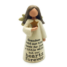 Beautiful Crafted Grandma Angel Sentiment Decoration Gift