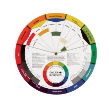 Daler-Rowney Artists' Colour Mixing Wheel Guide, 5.12in - 13cm, Art Supplies, Paint Mixing, Ideal for Professional Artists, Students & Hobbyists